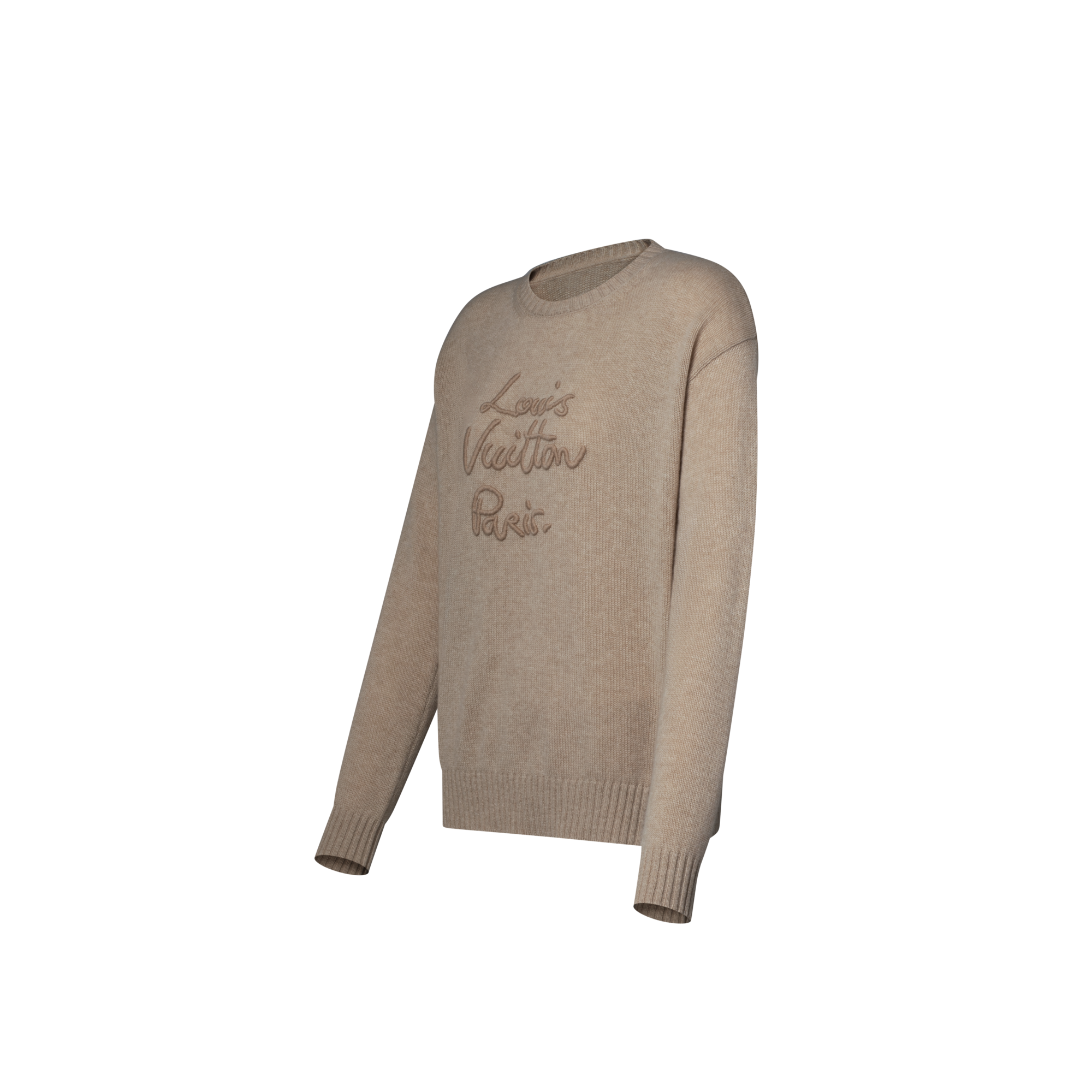 เสื้อพูลโอเวอร์ลายหลุยส์ วิตตองแบบตัวเขียน  in ผู้หญิง