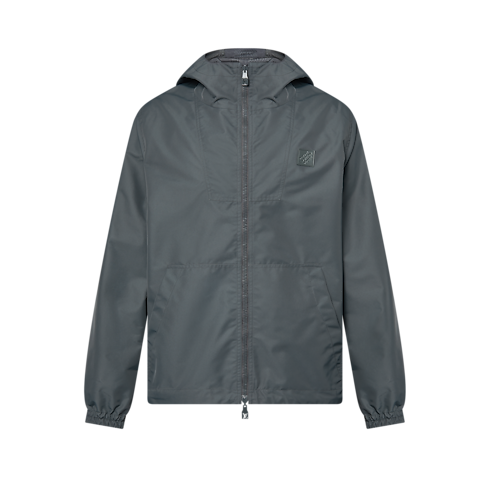 เสื้อกันลมผ้าไนลอนลาย Damier เทคนิคแจ็คการ์ด ใส่ได้ทั้งสองด้าน in ผู้ชาย's เสื้อผ้า เสื้อโค้ทกันหนาวสำหรับผู้ชาย collections by Louis Vuitton (การย่อ/ขยายผลิตภัณฑ์)