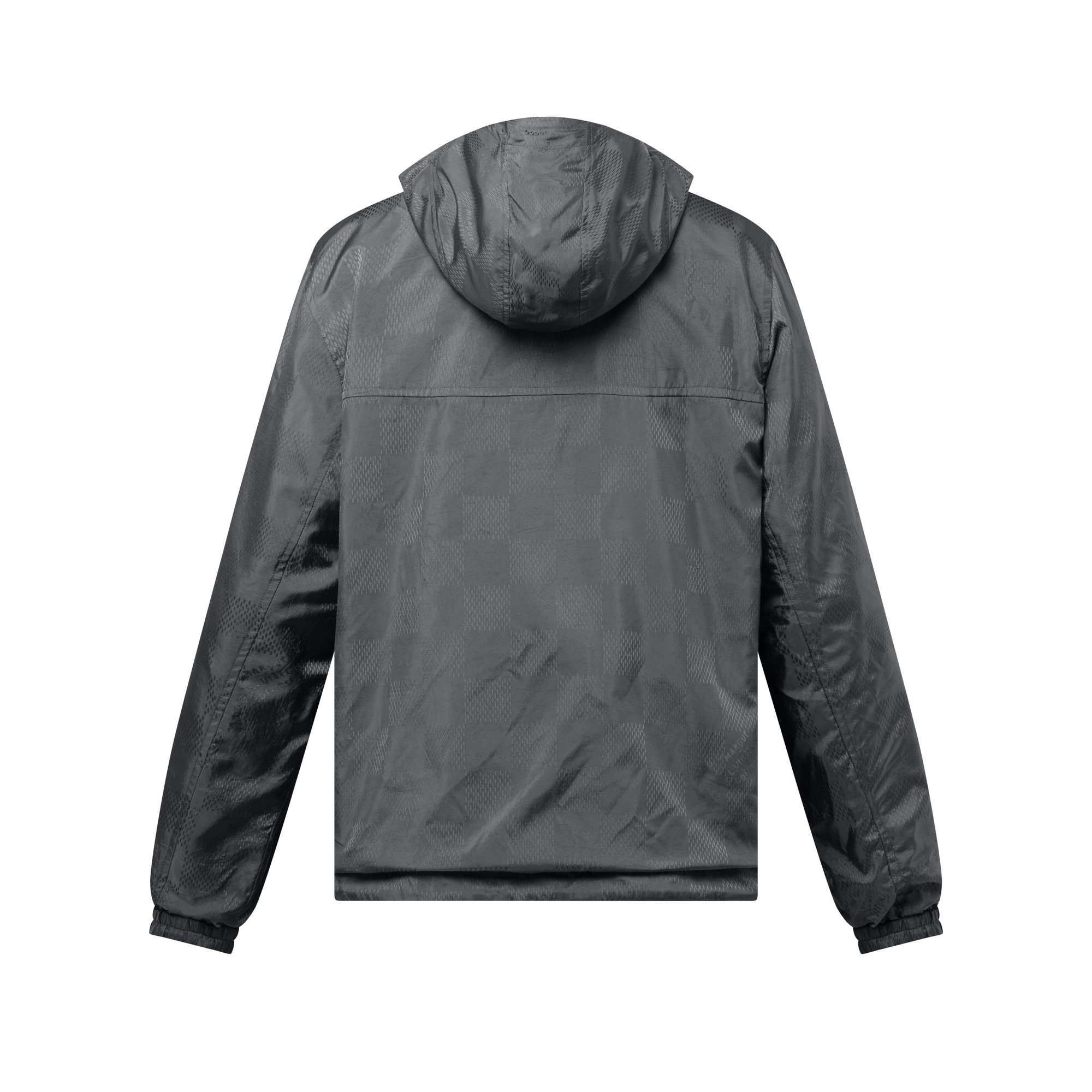 เสื้อกันลมผ้าไนลอนลาย Damier เทคนิคแจ็คการ์ด ใส่ได้ทั้งสองด้าน  in ผู้ชาย