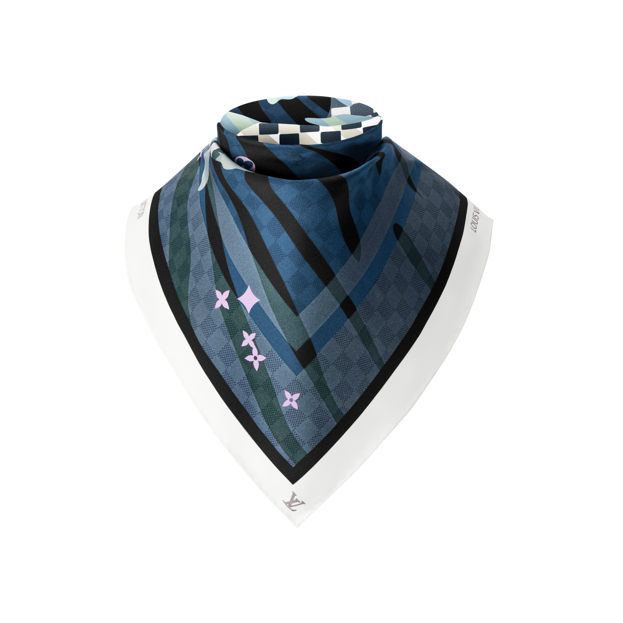ผ้า Bandana รุ่น Damier Koi . in ผู้ชาย