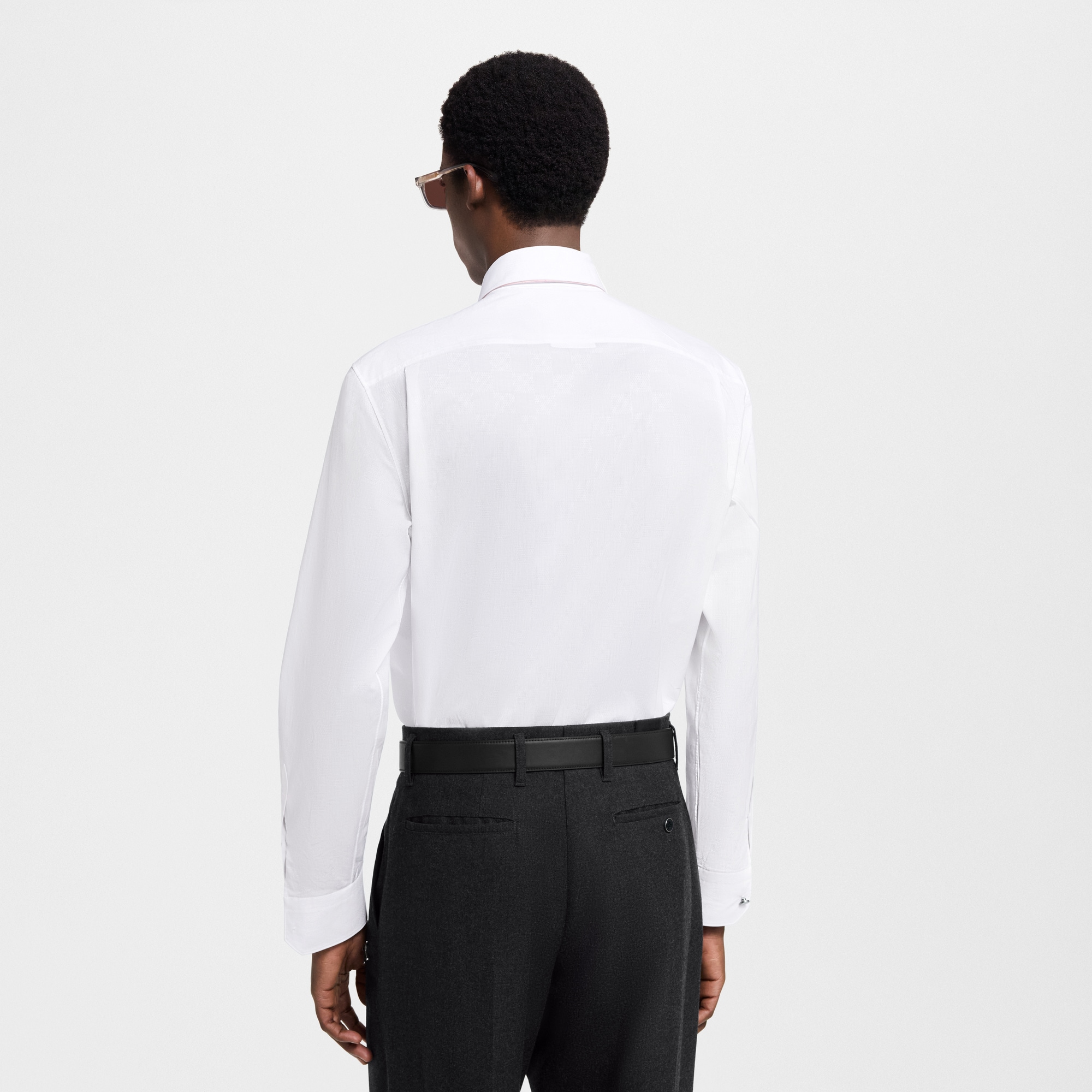 เสื้อเชิ้ตแขนยาวลาย Damier  in ผู้ชาย