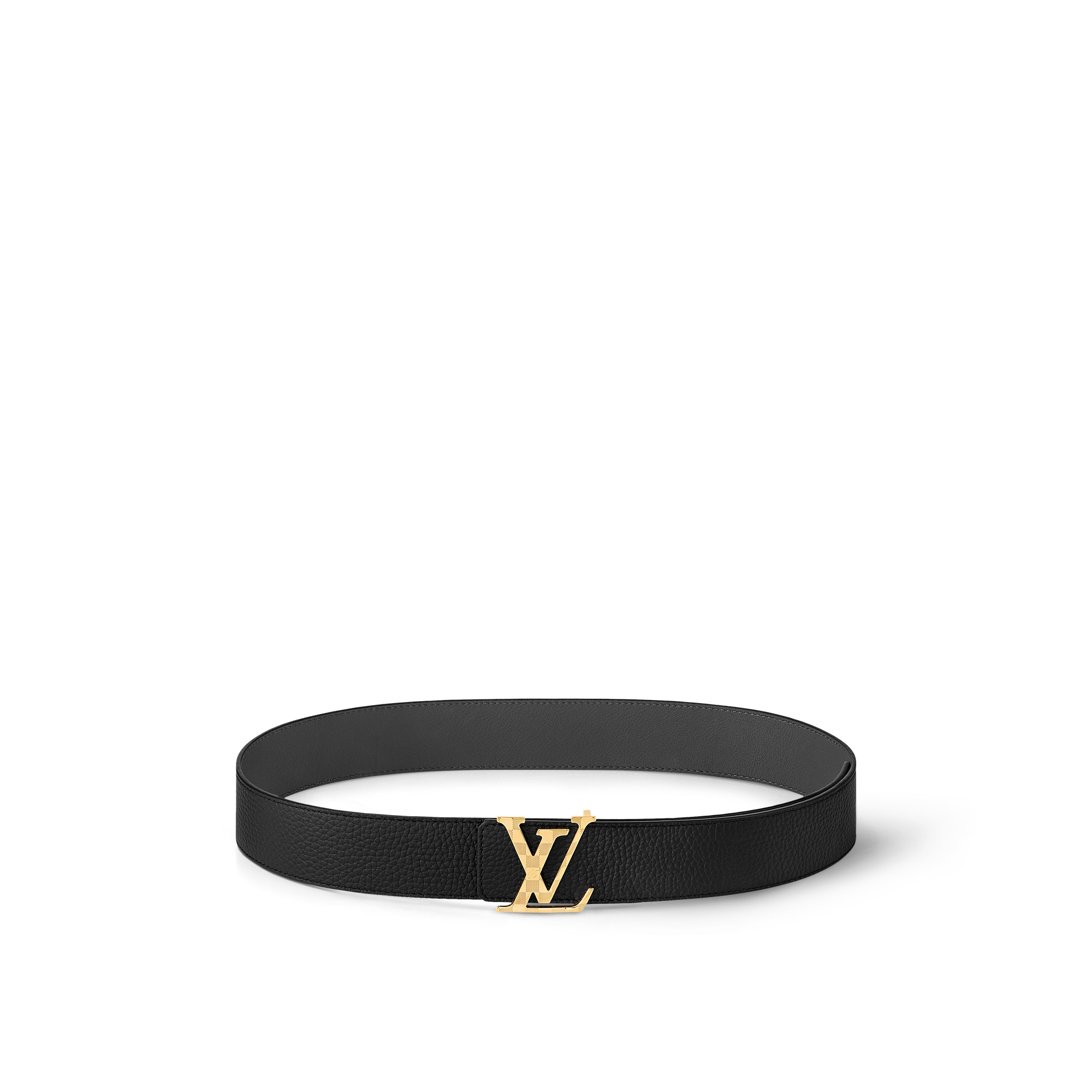เข็มขัดรุ่น Damier LV ขนาด 40 มม. ใส่ได้ทั้งสองด้าน หนังประเภทอื่น in ผู้ชาย