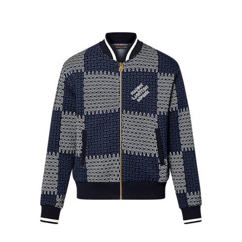 กางเกงขาสั้นผ้าคอตตอนลาย Damier แบบควิลต์ in ผู้ชาย's เสื้อผ้า กางเกงสำหรับผู้ชาย collections by Louis Vuitton