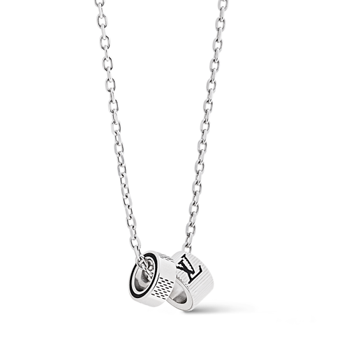 จี้ Damier Rings . in ผู้ชาย's แฟชั่นจิวเวลรี่ สร้อยคอและจี้ collections by Louis Vuitton (การย่อ/ขยายผลิตภัณฑ์)