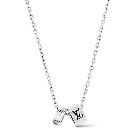 จี้ Damier Rings . in ผู้ชาย's แฟชั่นจิวเวลรี่ สร้อยคอและจี้ collections by Louis Vuitton (การย่อ/ขยายผลิตภัณฑ์)