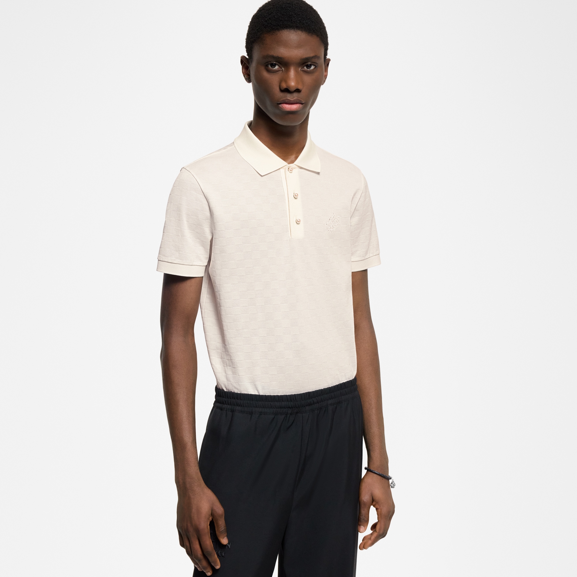 เสื้อเชิ้ตโปโลลาย Damier  in ผู้ชาย