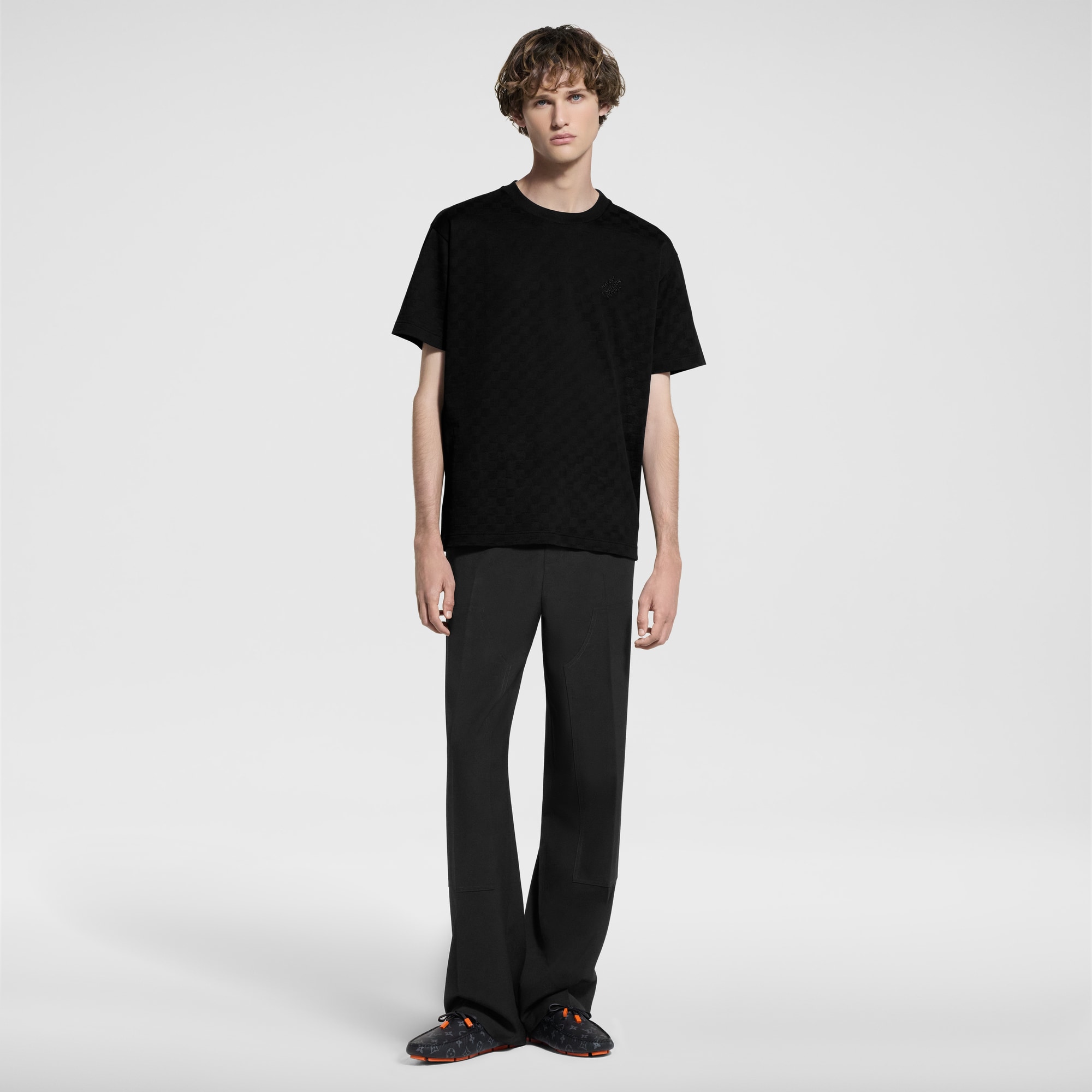 เสื้อยืดลาย Damier  in ผู้ชาย