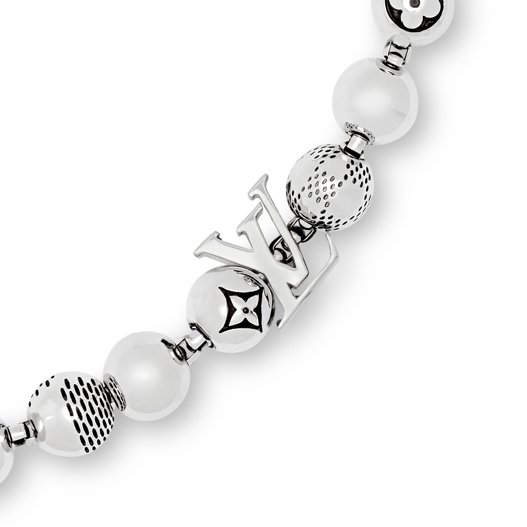 Damier Staples Ball Necklace
 . in ผู้ชาย