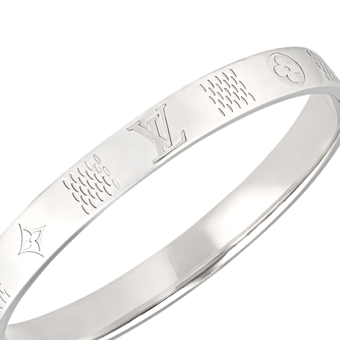 กำไลข้อมือ Damier Staples . in ผู้ชาย's แฟชั่นจิวเวลรี่ กำไลและสร้อยข้อมือ collections by Louis Vuitton (การย่อ/ขยายผลิตภัณฑ์)