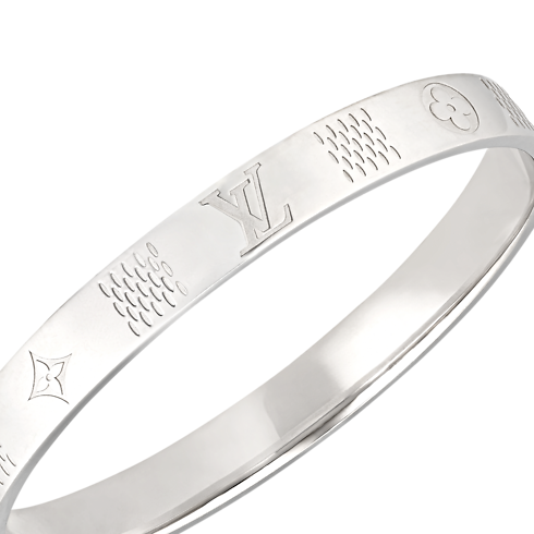 กำไลข้อมือ Damier Staples . in ผู้ชาย's แฟชั่นจิวเวลรี่ กำไลและสร้อยข้อมือ collections by Louis Vuitton (การย่อ/ขยายผลิตภัณฑ์)