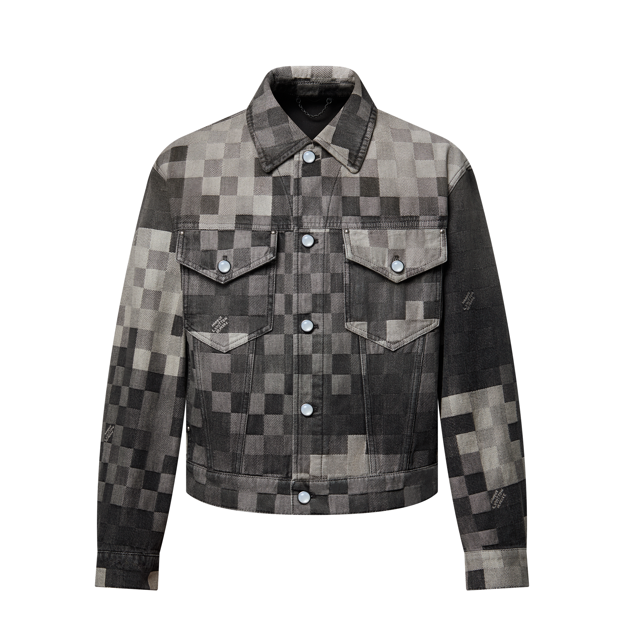 เสื้อแจ็คเก็ตเดนิมคลาสสิกลาย Damoflage  in ผู้ชาย