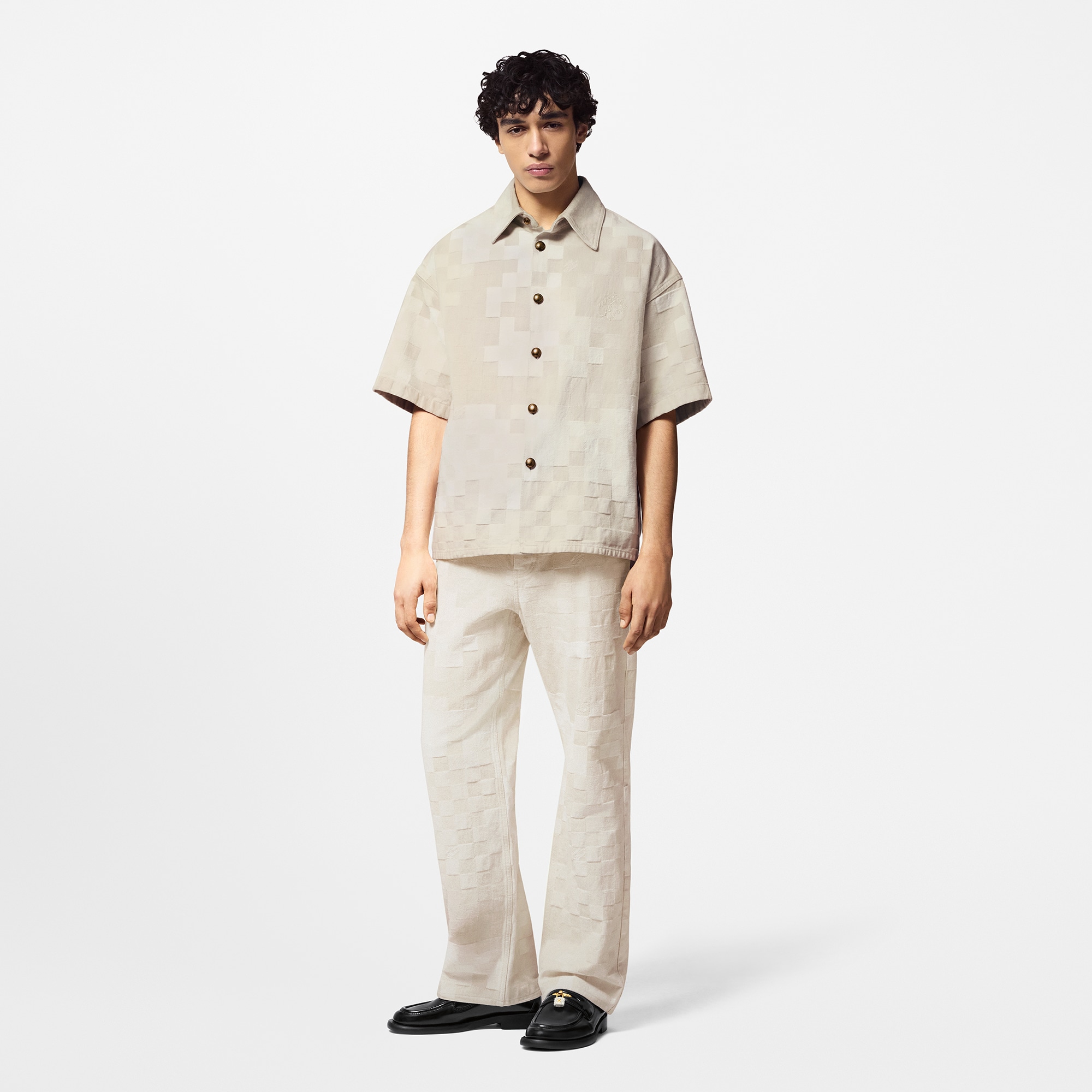 กางเกงเดนิม Skate ลาย Damier  in ผู้ชาย