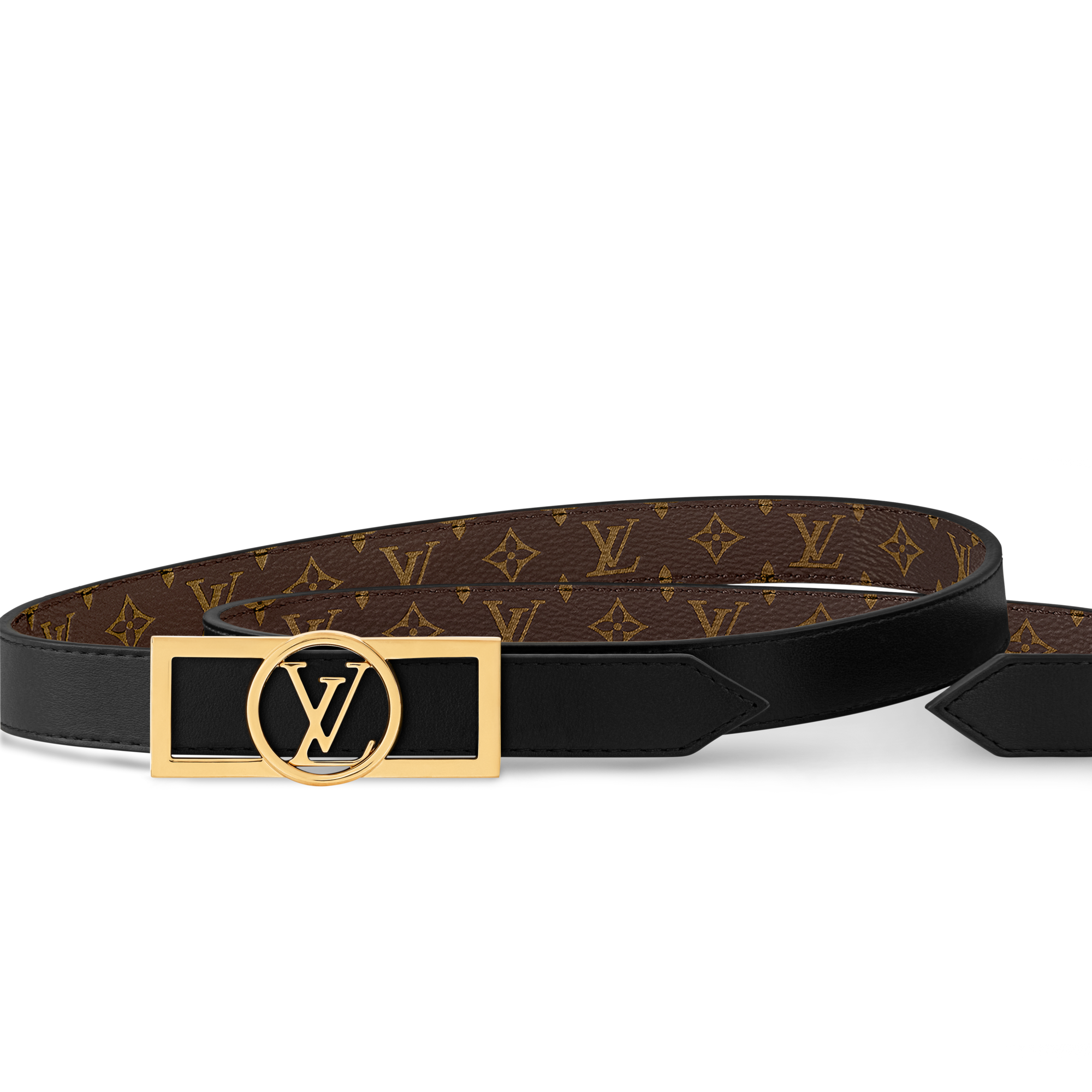 เข็มขัดรุ่น Dauphine ขนาด 20 มม. ใส่ได้ทั้งสองด้าน  in ผู้หญิง