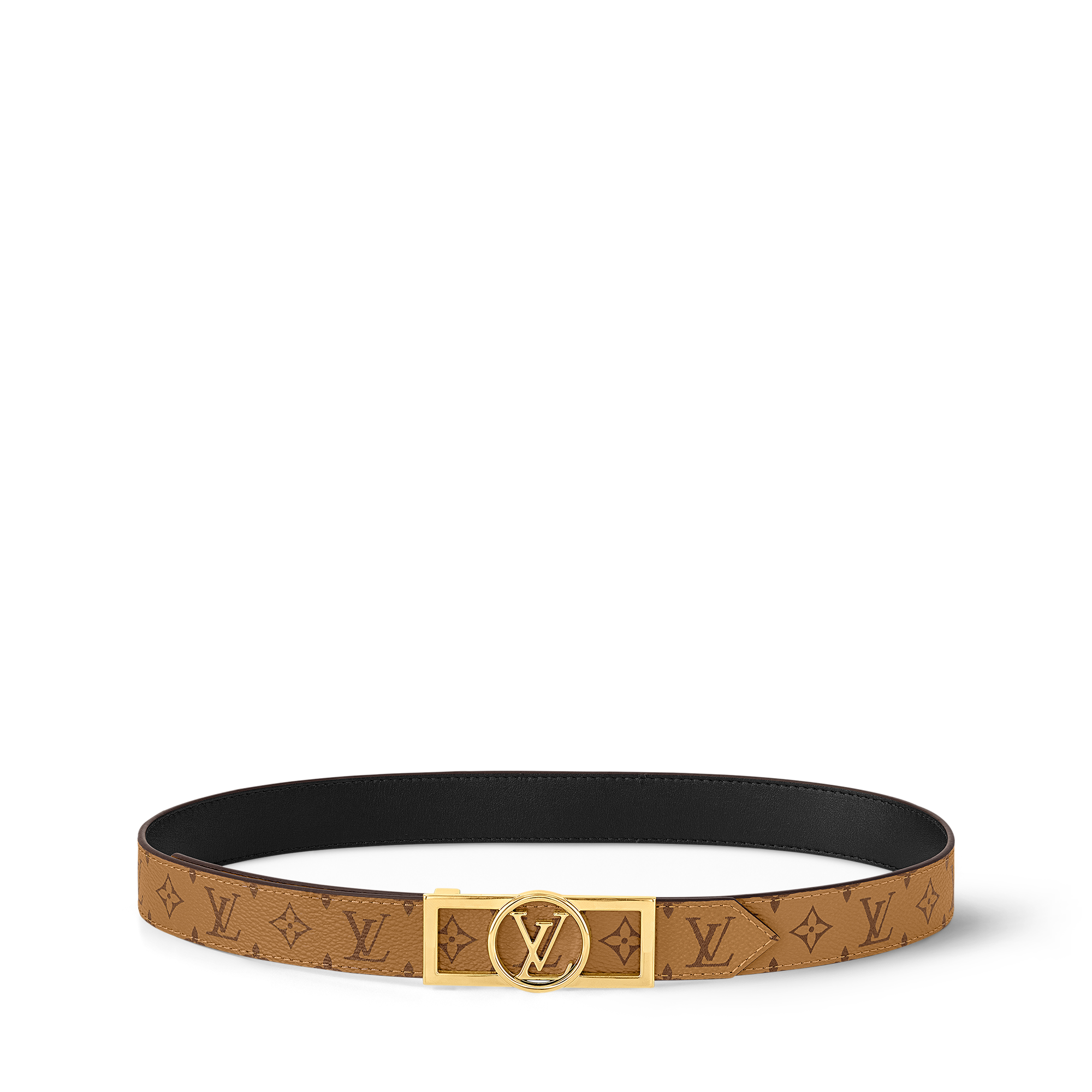 เข็มขัดรุ่น Dauphine ขนาด 25 มม. ใส่ได้ทั้งสองด้าน Monogram แคนวาสประเภทอื่น in ผู้หญิง