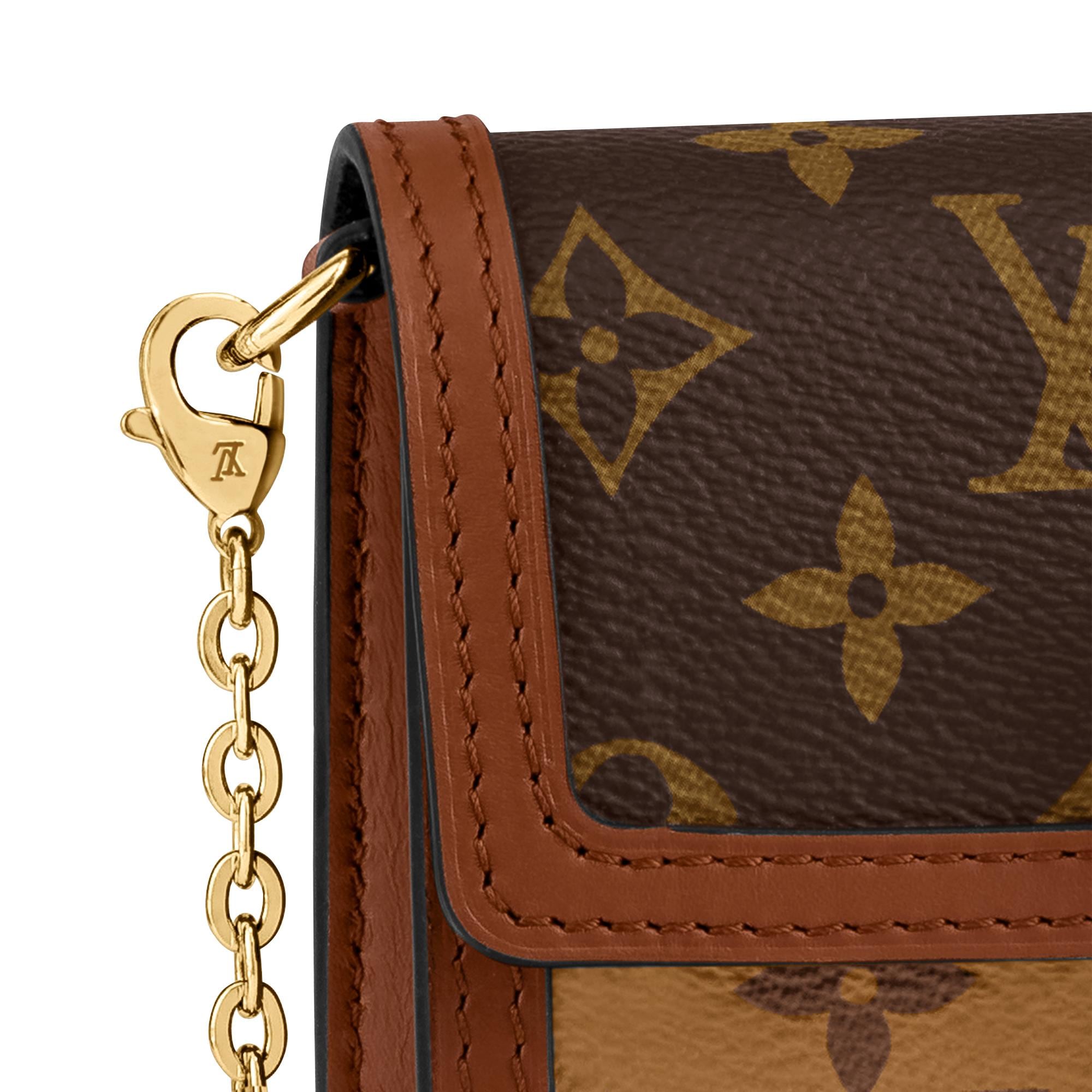 กระเป๋าสตางค์สายโซ่รุ่น Dauphine Monogram แคนวาสประเภทอื่น in ผู้หญิง