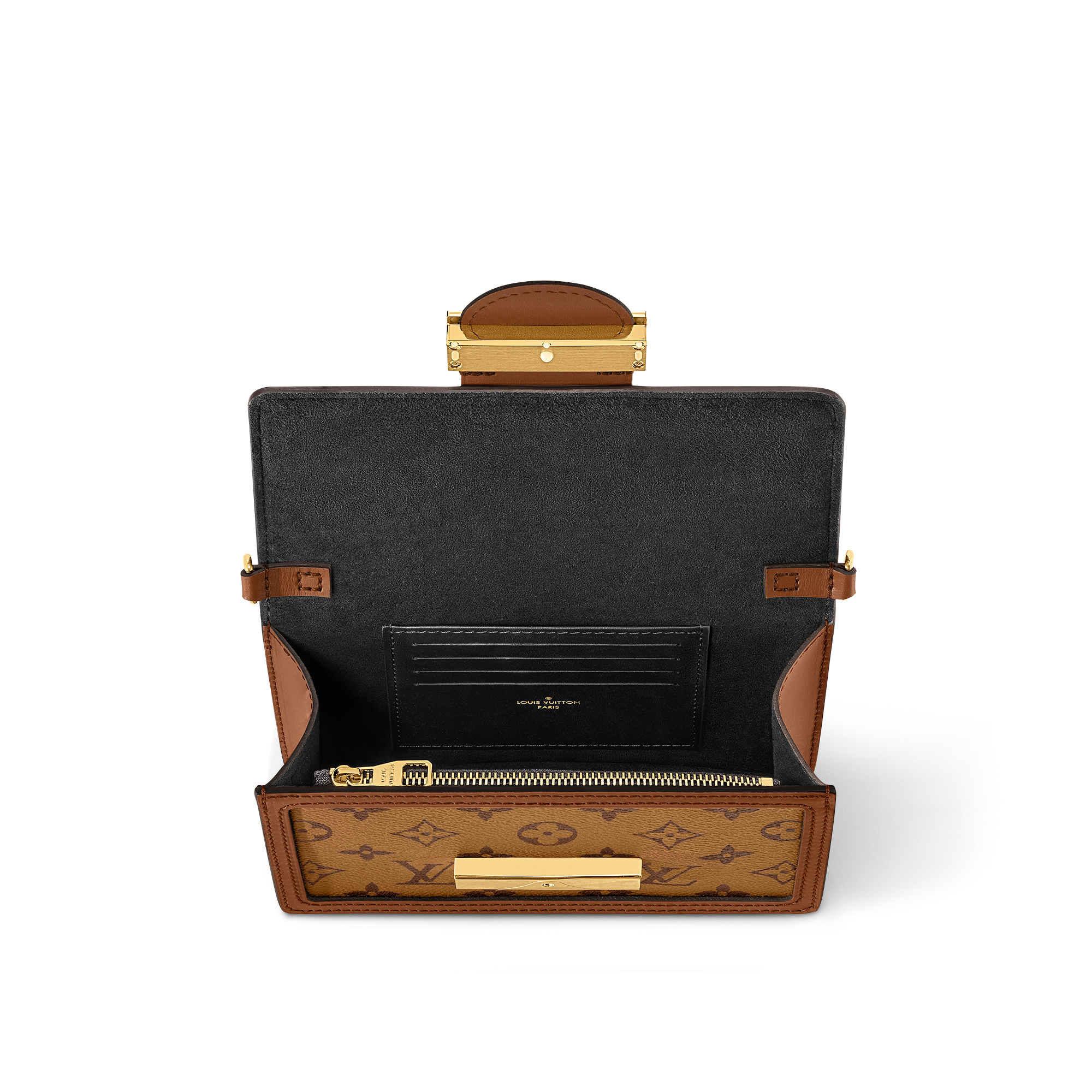 กระเป๋าสตางค์สายโซ่รุ่น Dauphine Monogram แคนวาสประเภทอื่น in ผู้หญิง