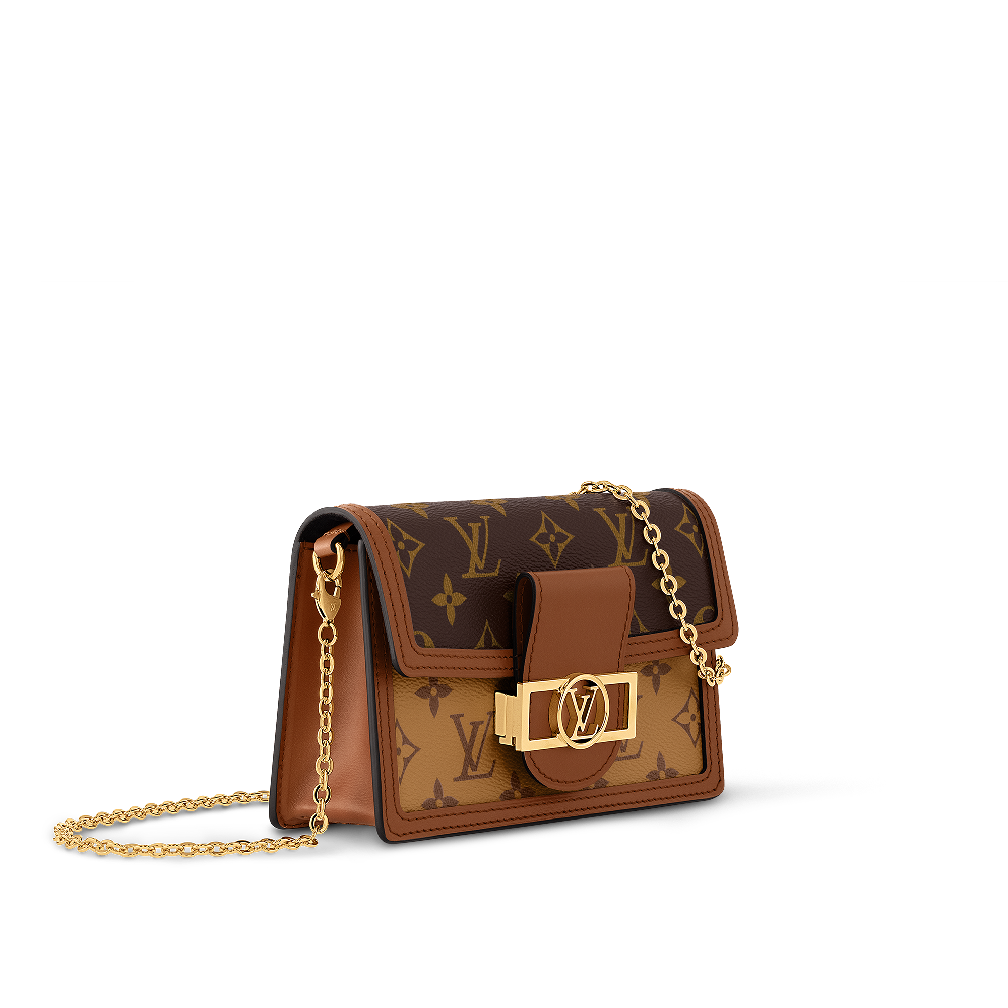 กระเป๋าสตางค์สายโซ่รุ่น Dauphine Monogram แคนวาสประเภทอื่น in ผู้หญิง