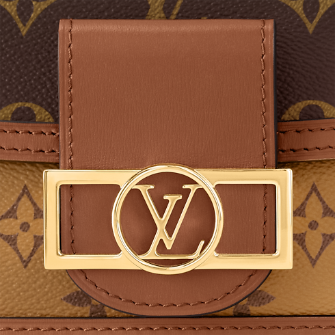 กระเป๋ารุ่น Dauphine East West Monogram Reverse แคนวาส in ผู้หญิง's กระเป๋าถือ คอลเล็คชั่นทั้งหมด collections by Louis Vuitton (การย่อ/ขยายผลิตภัณฑ์)