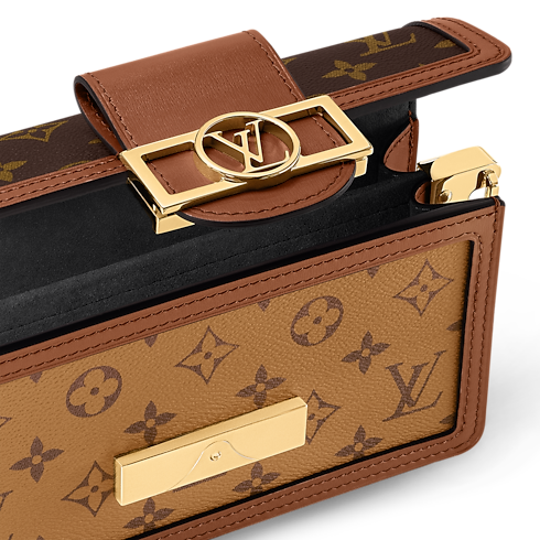 กระเป๋ารุ่น Dauphine East West Monogram Reverse แคนวาส in ผู้หญิง's กระเป๋าถือ คอลเล็คชั่นทั้งหมด collections by Louis Vuitton (การย่อ/ขยายผลิตภัณฑ์)