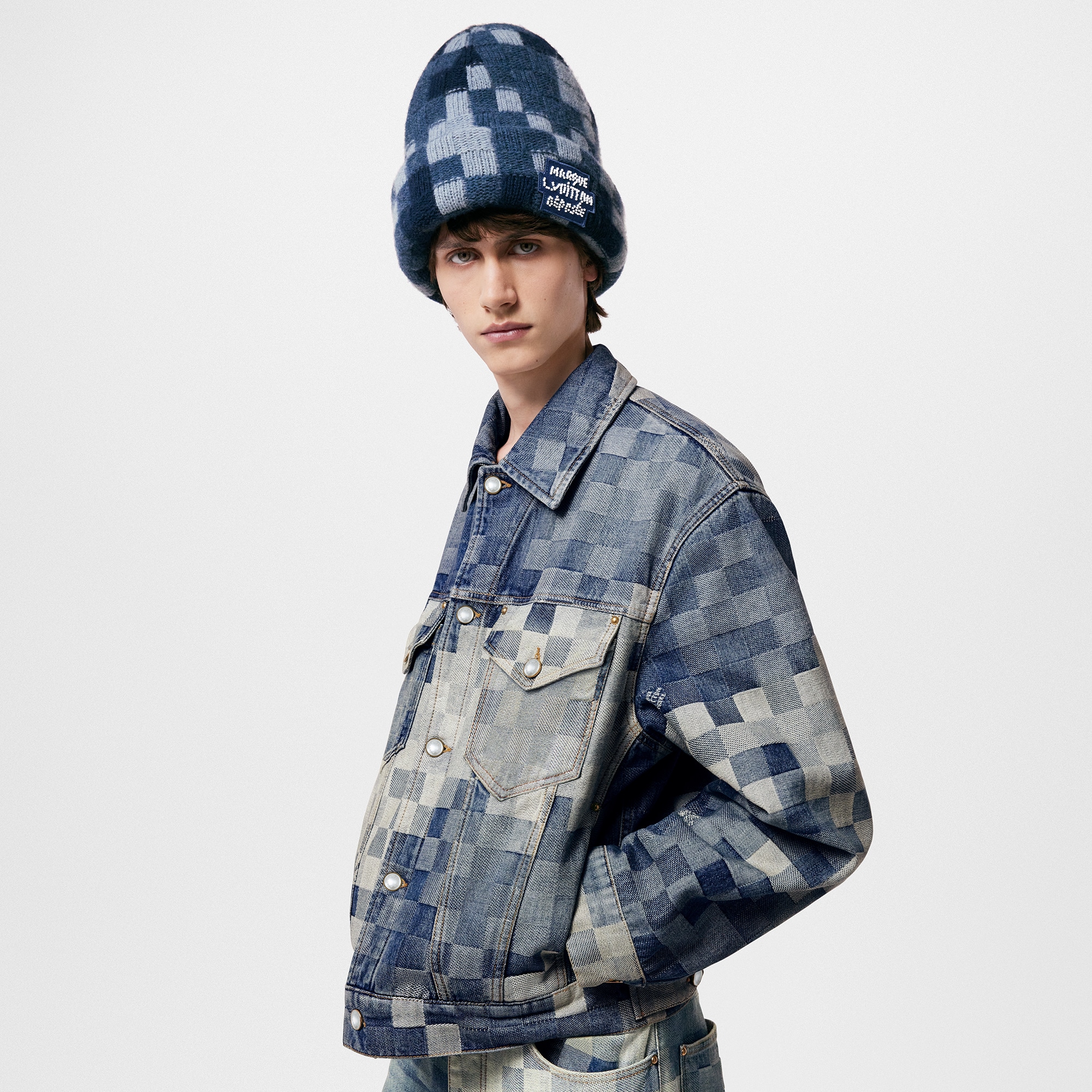 หมวกไหมพรมรุ่น Denim . in ผู้ชาย