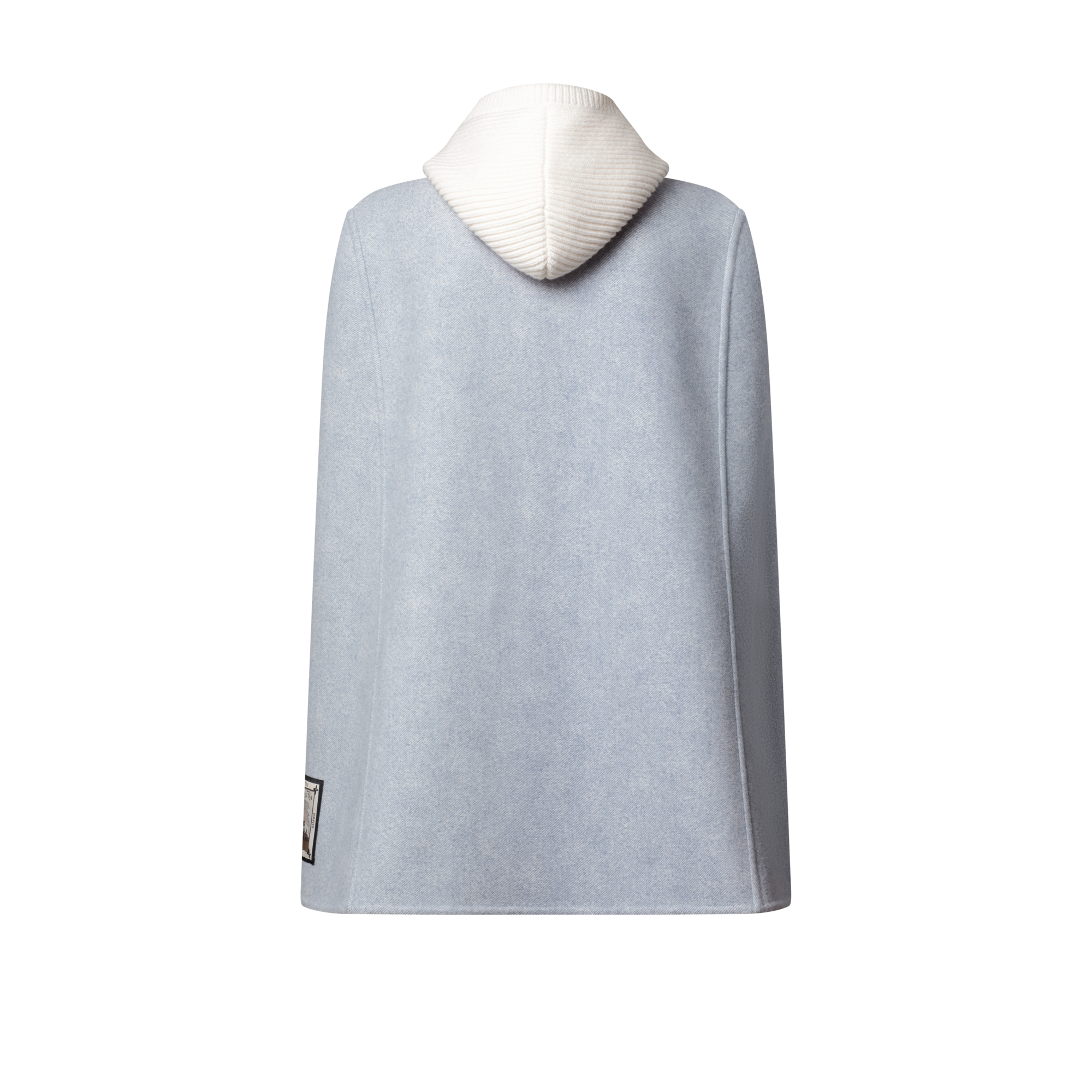 Denim-Effect Double Face Cape  in ผู้หญิง