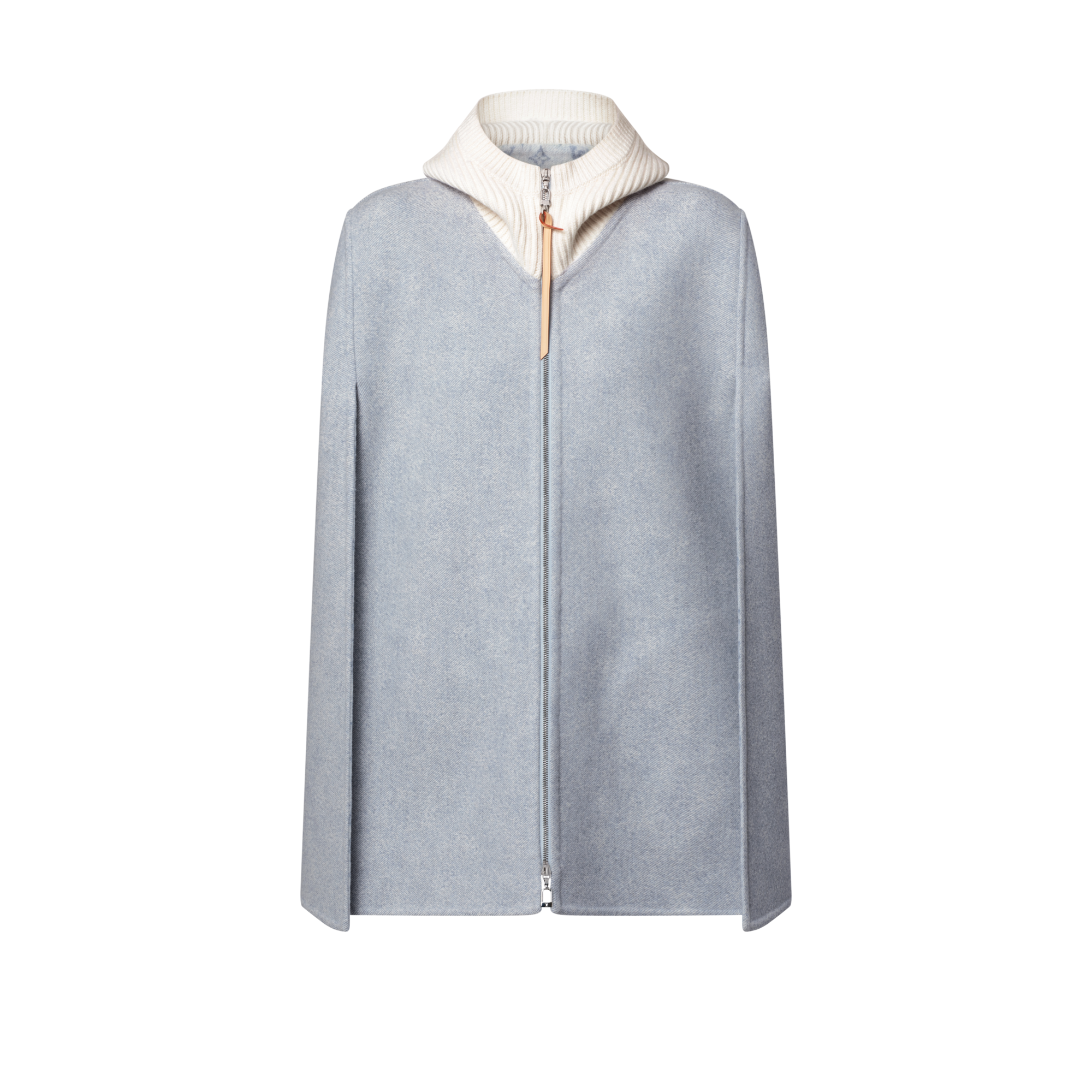 Denim-Effect Double Face Cape  in ผู้หญิง