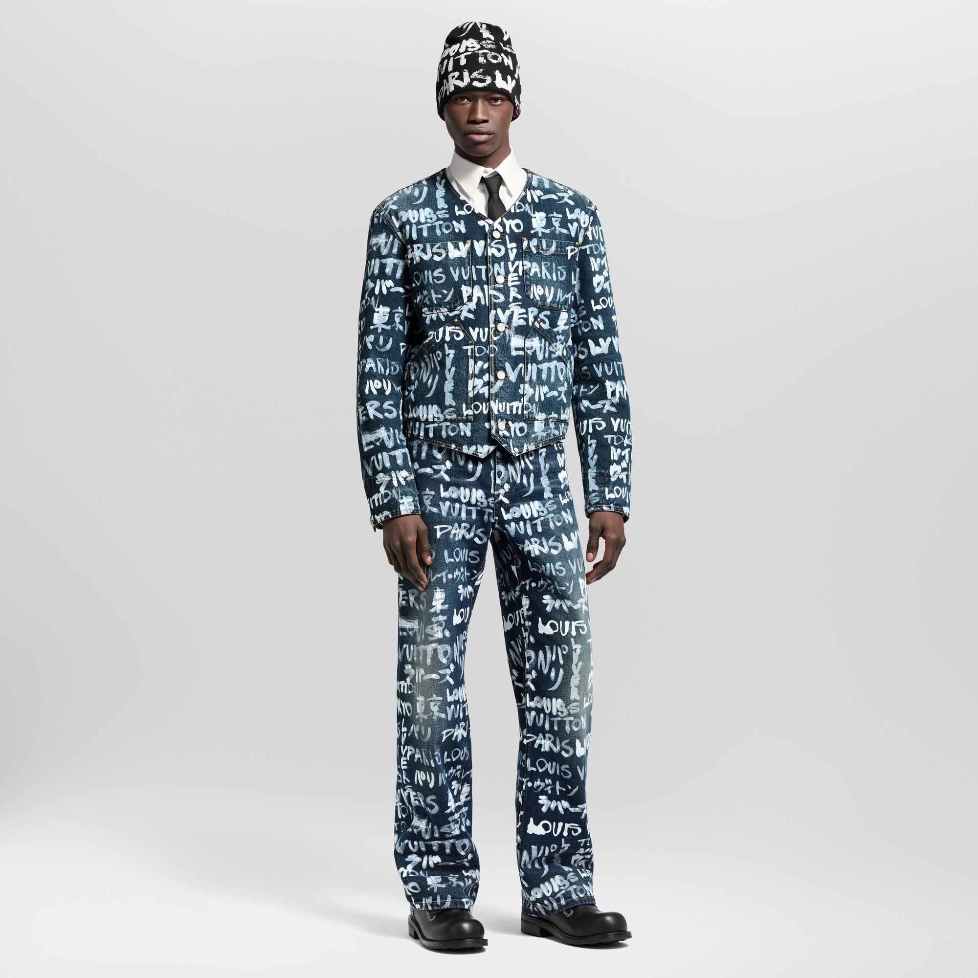 กางเกงเดนิมทรง Skate  in ผู้ชาย