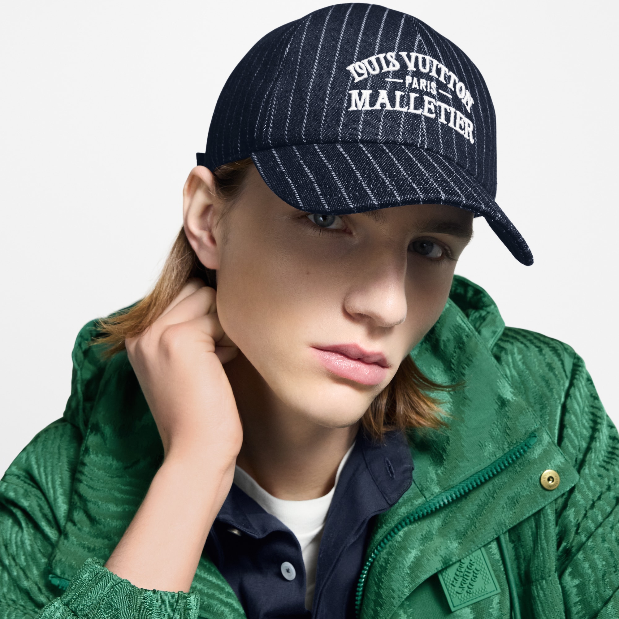 หมวกแก๊ปรุ่น Denim Stripes . in ผู้ชาย