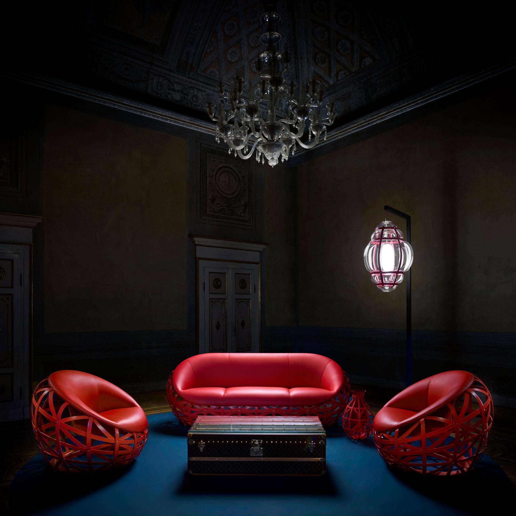 Diamond Sofa by Marcel Wanders Studio  in ทรังก์ การเดินทาง และ บ้าน
