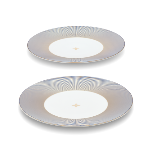 เซ็ตจานอาหาร 2 ใบรุ่น Dichroic in ทรังก์ การเดินทาง และ บ้าน's บ้านและศิลปะการไดนิ่ง ที่สุดแห่งศิลปะการไดนิ่ง collections by Louis Vuitton (การย่อ/ขยายผลิตภัณฑ์)