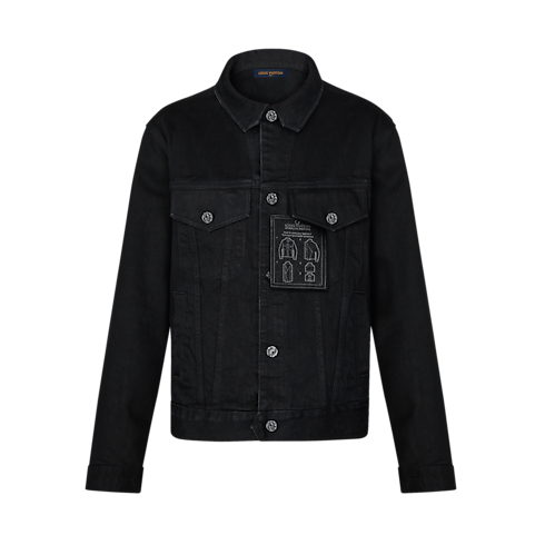 เสื้อแจ็คเก็ตเดนิมรุ่น DNA in ผู้ชาย's เสื้อผ้า เสื้อผ้าสำหรับผู้ชาย collections by Louis Vuitton (การย่อ/ขยายผลิตภัณฑ์)