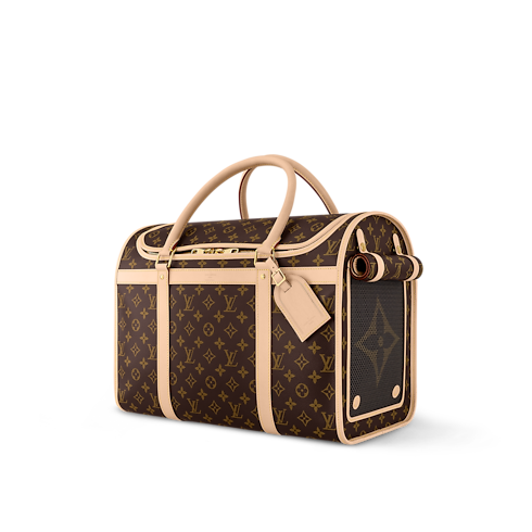 กระเป๋าสุนัขรุ่น Dog Carrier 40 Monogram in ผลิตภัณฑ์ใหม่'s Holiday ซีเล็คชั่นสำหรับผู้ชาย collections by Louis Vuitton (การย่อ/ขยายผลิตภัณฑ์)