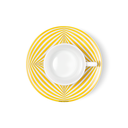 เซ็ตแก้วกาแฟและจานรอง Dolce Vita 2 ชุด in ทรังก์ การเดินทาง และ บ้าน's บ้านและศิลปะการไดนิ่ง ที่สุดแห่งศิลปะการไดนิ่ง collections by Louis Vuitton (การย่อ/ขยายผลิตภัณฑ์)