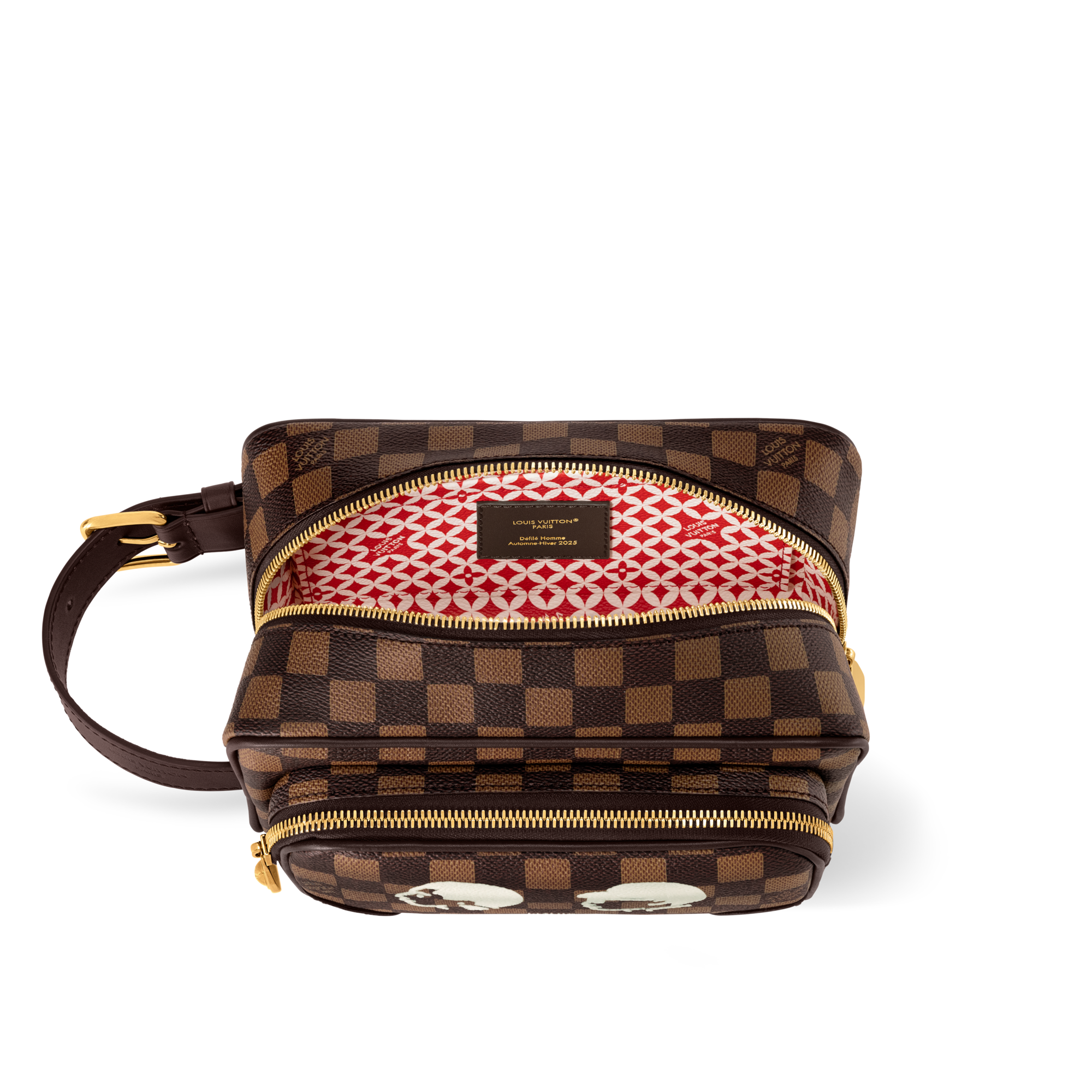 กระเป๋ารุ่น DOPP KIT Damier Ebene in ผู้ชาย