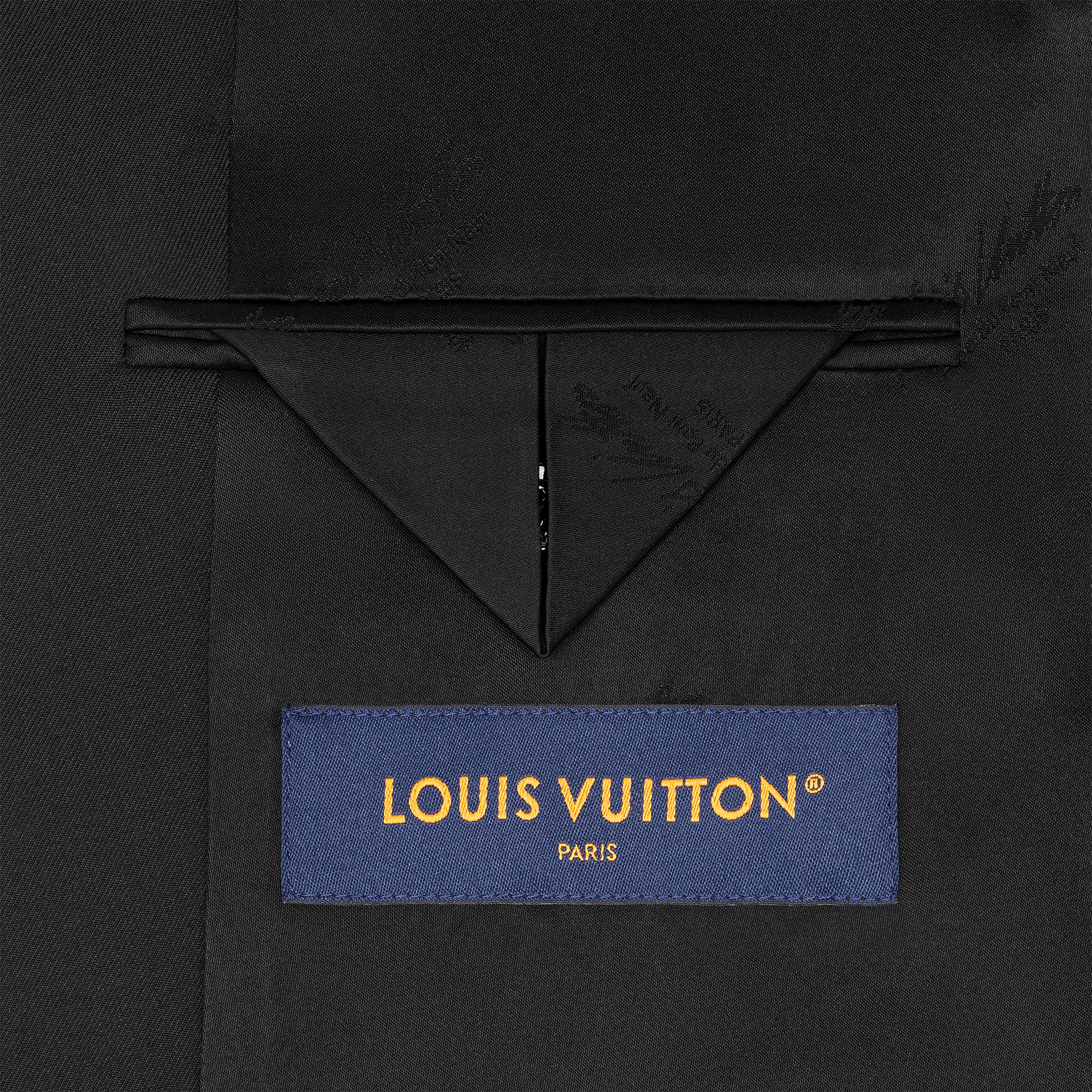 เสื้อแจ็คเก็ตบลูซงผ้าวูลปักลายสัญลักษณ์  in ผู้ชาย