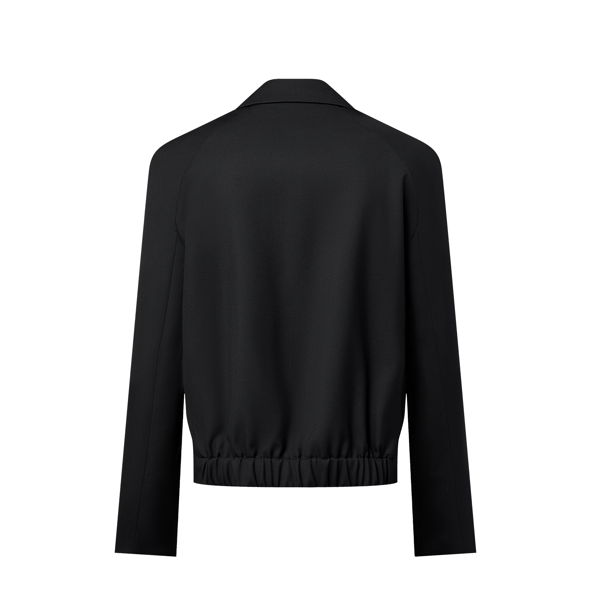 เสื้อแจ็คเก็ตบลูซงผ้าวูลปักลายสัญลักษณ์  in ผู้ชาย