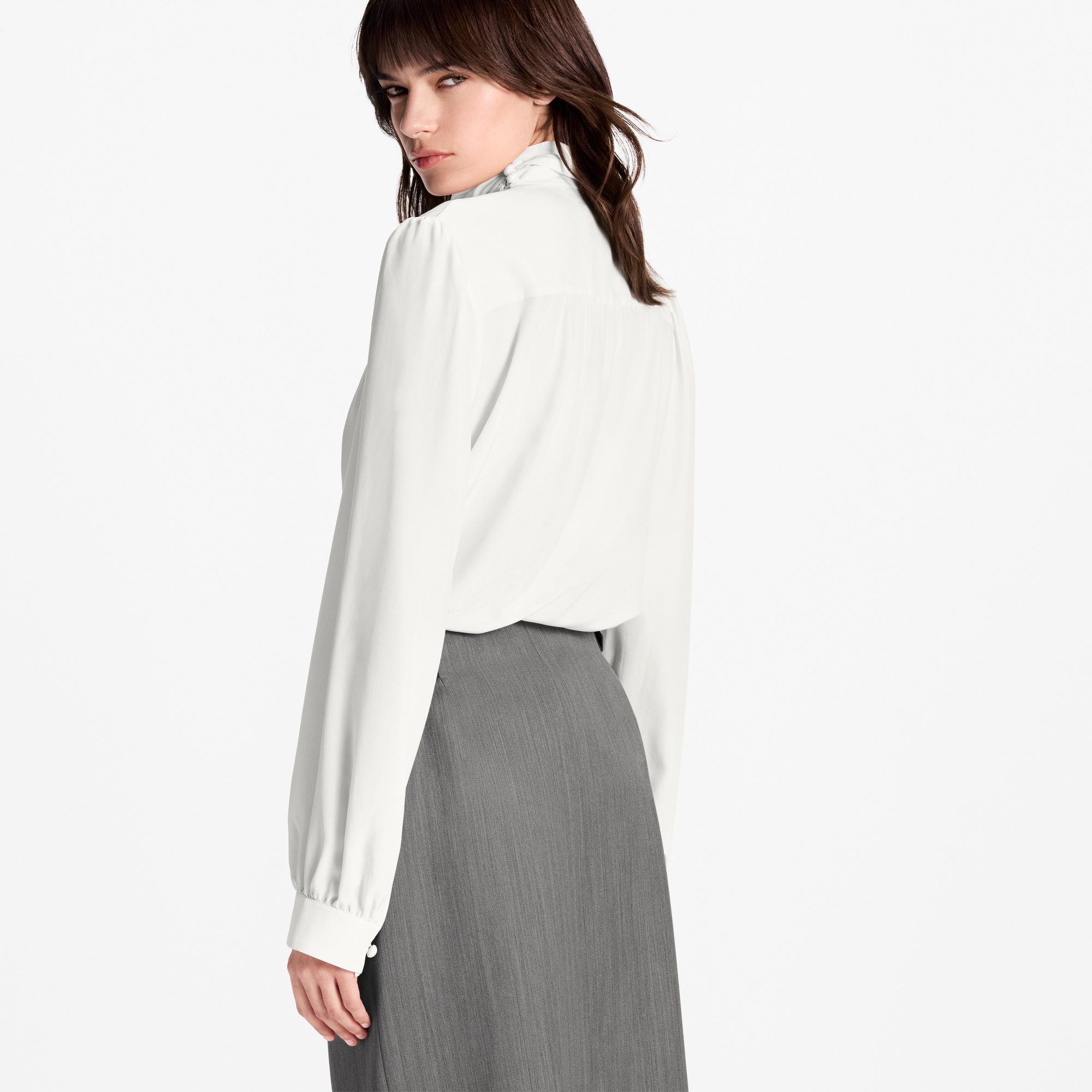 Double-Breasted Wrap Blouse  in ผู้หญิง