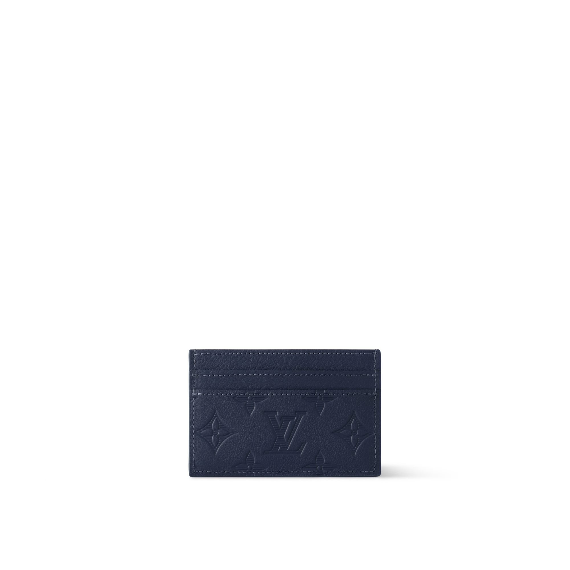 กระเป๋าใส่บัตรรุ่น Double หนัง Monogram Shadow in กระเป๋าและผลิตภัณฑ์เครื่องหนังขนาดเล็ก