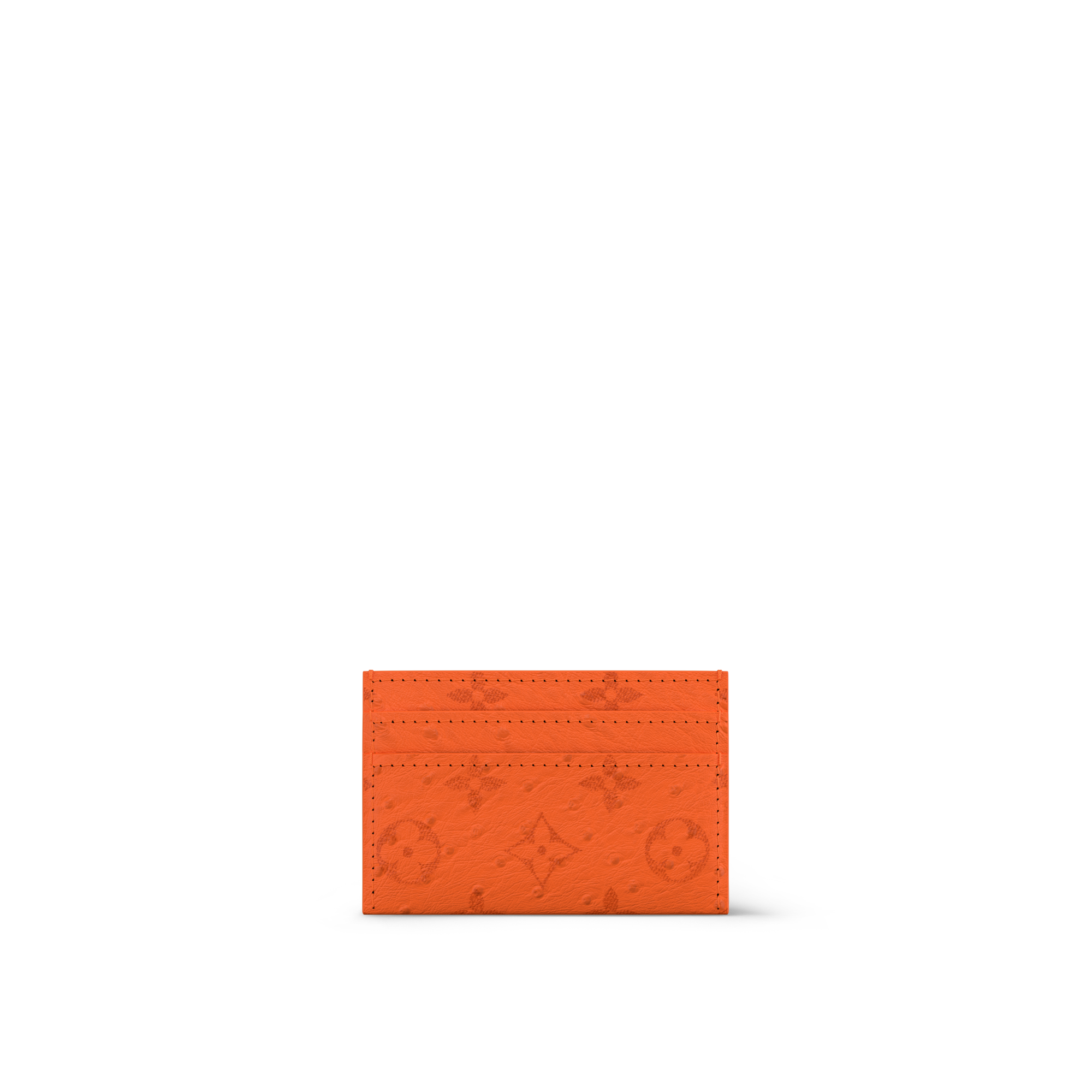 กระเป๋าใส่บัตรรุ่น Double นกกระจอกเทศ in ผู้ชาย