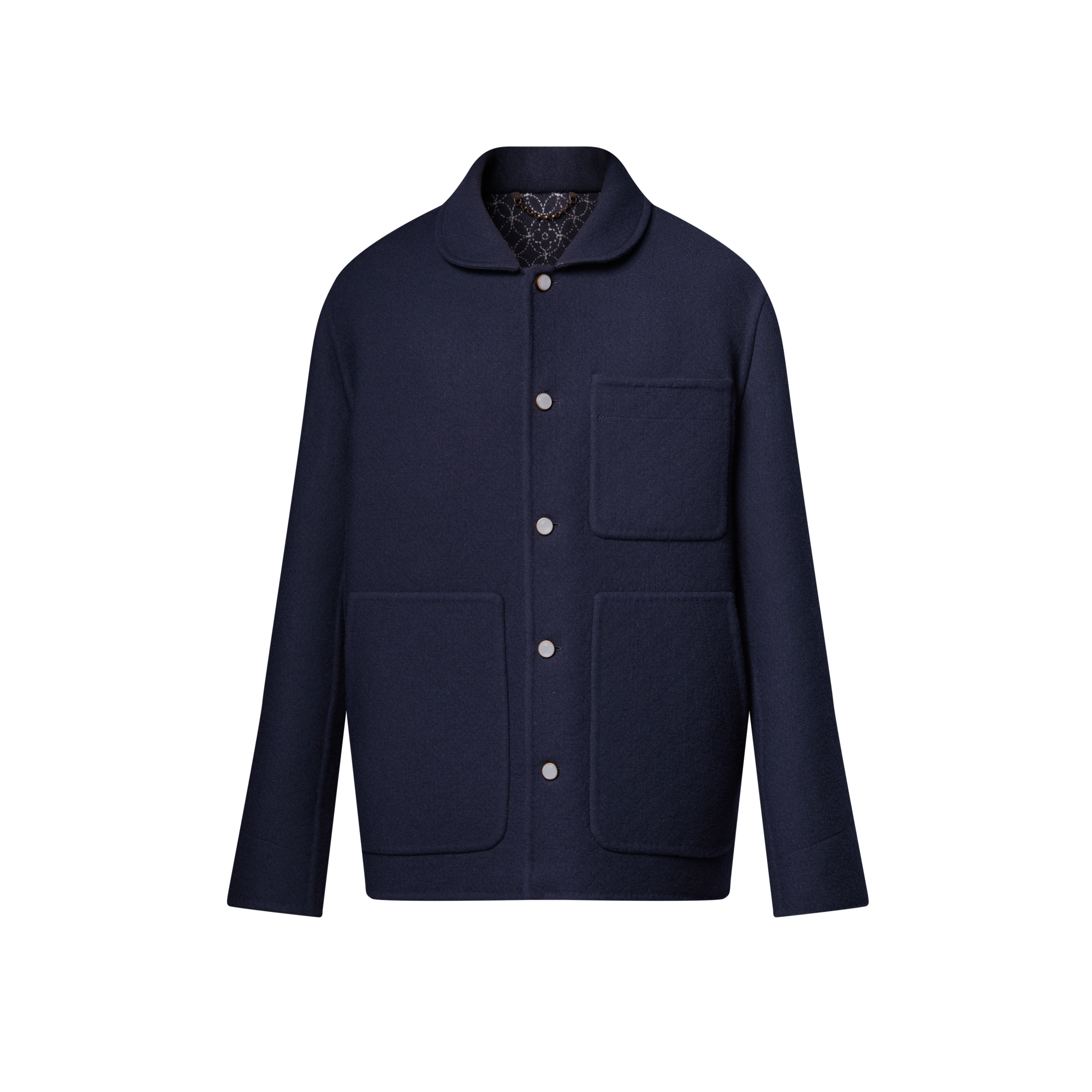 เสื้อแจ็คเก็ตบลูซงสไตล์ Workwear ทอสองด้าน  in ผู้ชาย