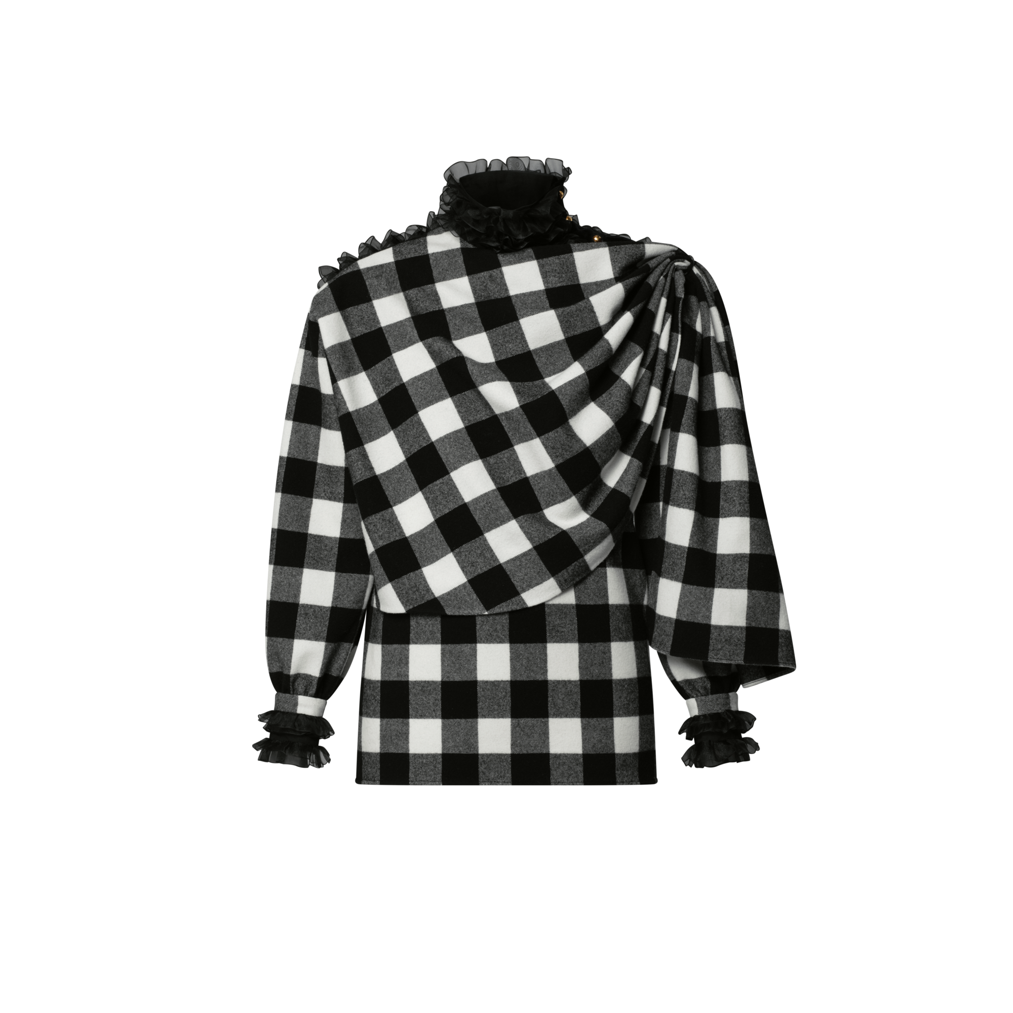 เสื้อเบลาส์ระบาย  in ผู้หญิง