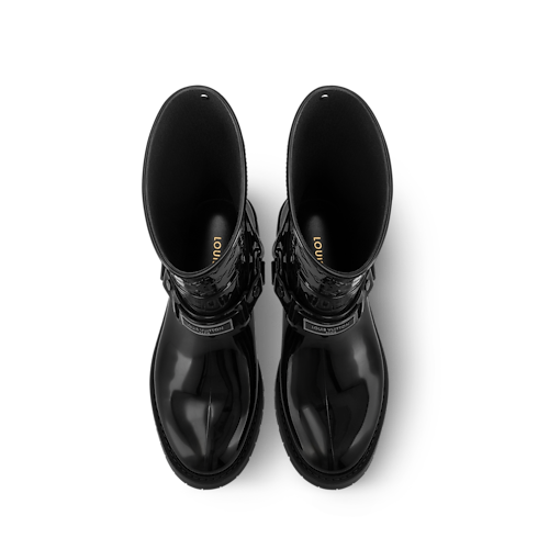 รองเท้าฮาล์ฟบู้ทกันฝนรุ่น Drops in ผู้หญิง's รองเท้า รองเท้าหุ้มข้อและรองเท้าบู้ทแฟชั่นสำหรับผู้หญิง collections by Louis Vuitton (การย่อ/ขยายผลิตภัณฑ์)