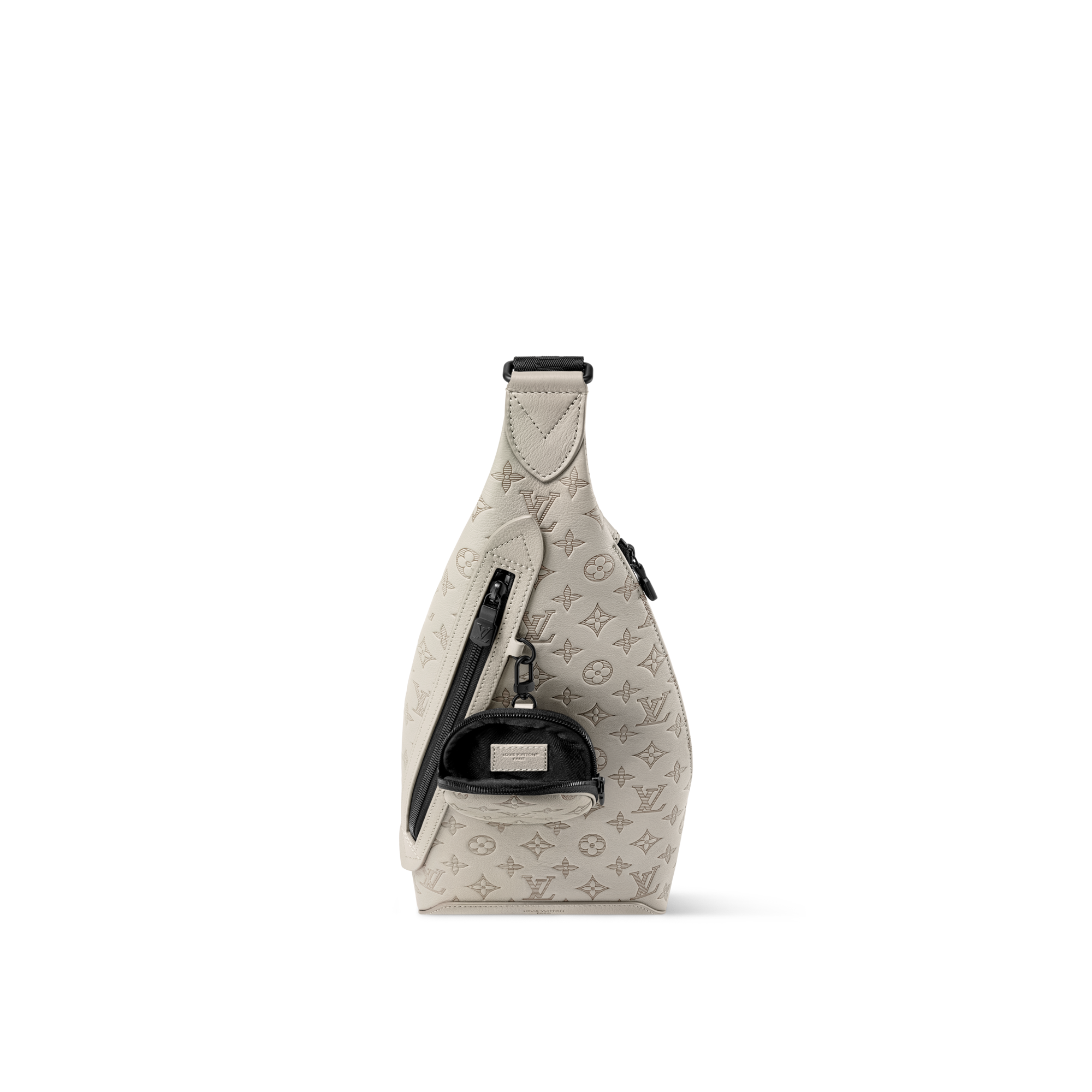 กระเป๋า Sling bag รุ่น Duo หนัง Monogram Shadow in กระเป๋าและผลิตภัณฑ์เครื่องหนังขนาดเล็ก