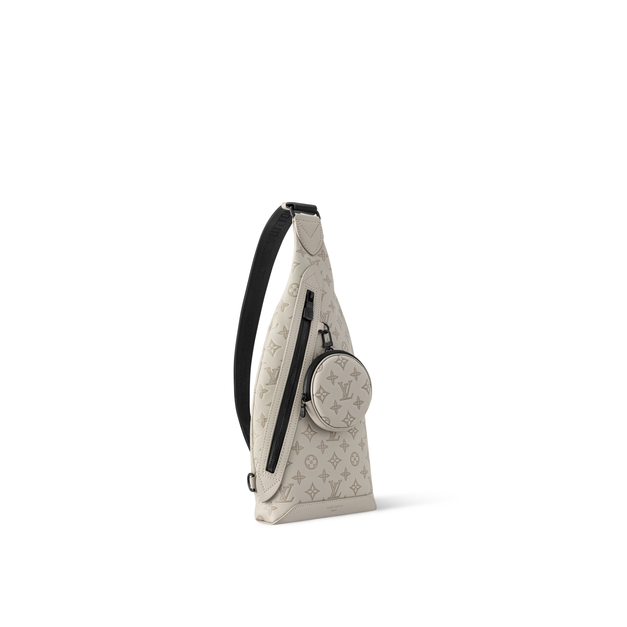 กระเป๋า Sling bag รุ่น Duo หนัง Monogram Shadow in กระเป๋าและผลิตภัณฑ์เครื่องหนังขนาดเล็ก