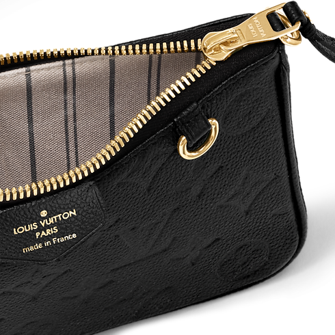 กระเป๋ารุ่น Easy Pouch On Strap Monogram Empreinte in ผู้หญิง's กระเป๋าสตางค์และผลิตภัณฑ์เครื่องหนังขนาดเล็ก กระเป๋าสตางค์สำหรับผู้หญิง collections by Louis Vuitton (การย่อ/ขยายผลิตภัณฑ์)