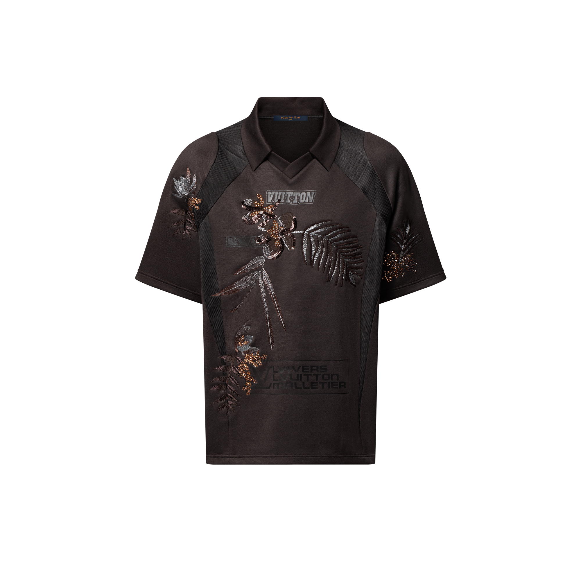 เสื้อยืดผ้าเจอร์ซีย์ตกแต่งลาย  in ผู้ชาย