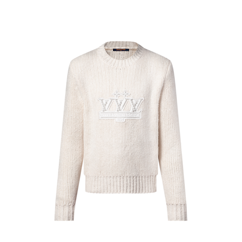 เสื้อพูลโอเวอร์ผ้าไหมตกแต่งลาย in ผู้ชาย's เสื้อผ้า เสื้อผ้าสำหรับผู้ชาย collections by Louis Vuitton (การย่อ/ขยายผลิตภัณฑ์)