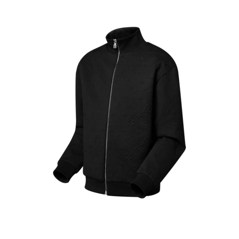 เสื้อวอร์มผ้าเจอร์ซีย์เทคนิคอลประทับลาย Monogram in ผู้ชาย's เสื้อผ้า เสื้อผ้าสำหรับผู้ชาย collections by Louis Vuitton (การย่อ/ขยายผลิตภัณฑ์)