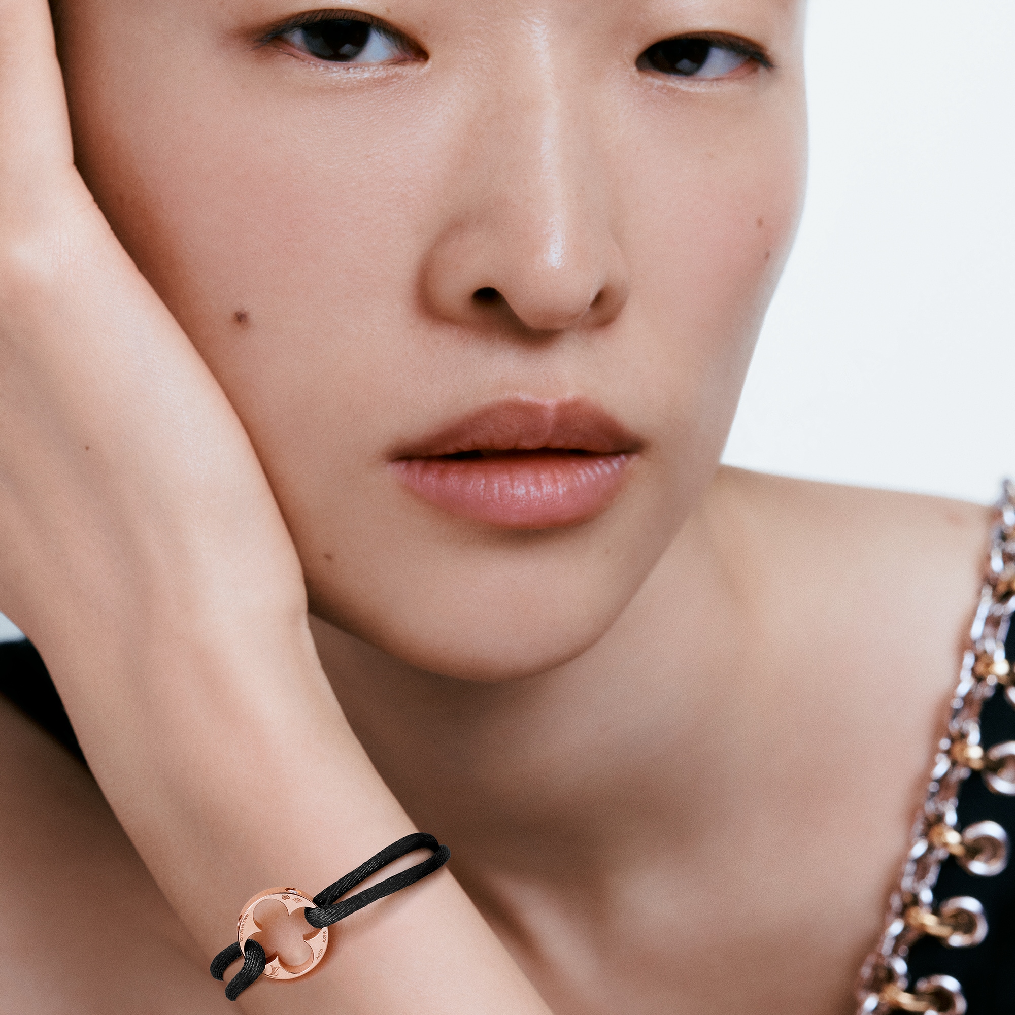 กำไลข้อมือ Empreinte พิงค์โกลด์และเพชร  in จิวเวลรี่