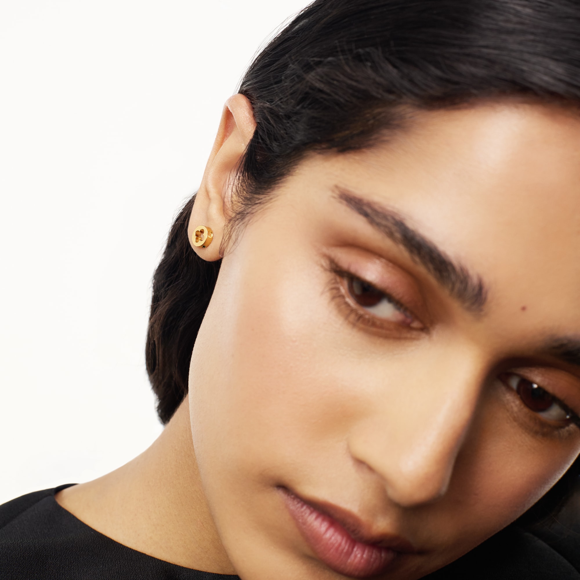 ต่างหู EMPREINTE, เยลโลว์โกลด์  in จิวเวลรี่